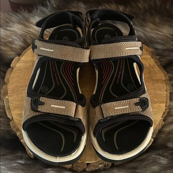 ECCO Offroad *NIB* Women's Nubuck Outdoor Sandal - Picture 5 of 12